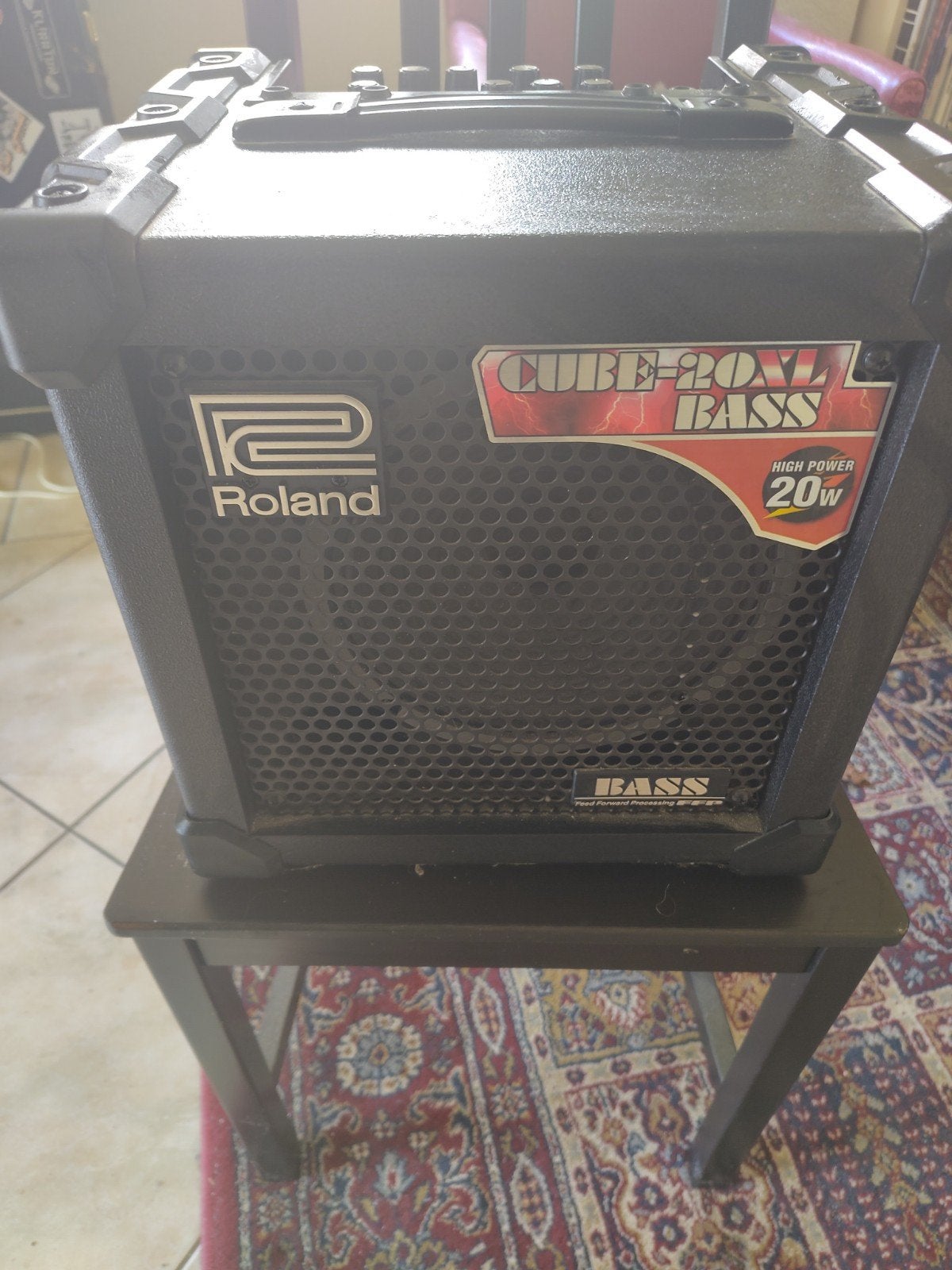 Roland Cube-20XL Bass Versterker - 20W, Ophalen, Gebruikt, Basgitaar, Minder dan 50 watt