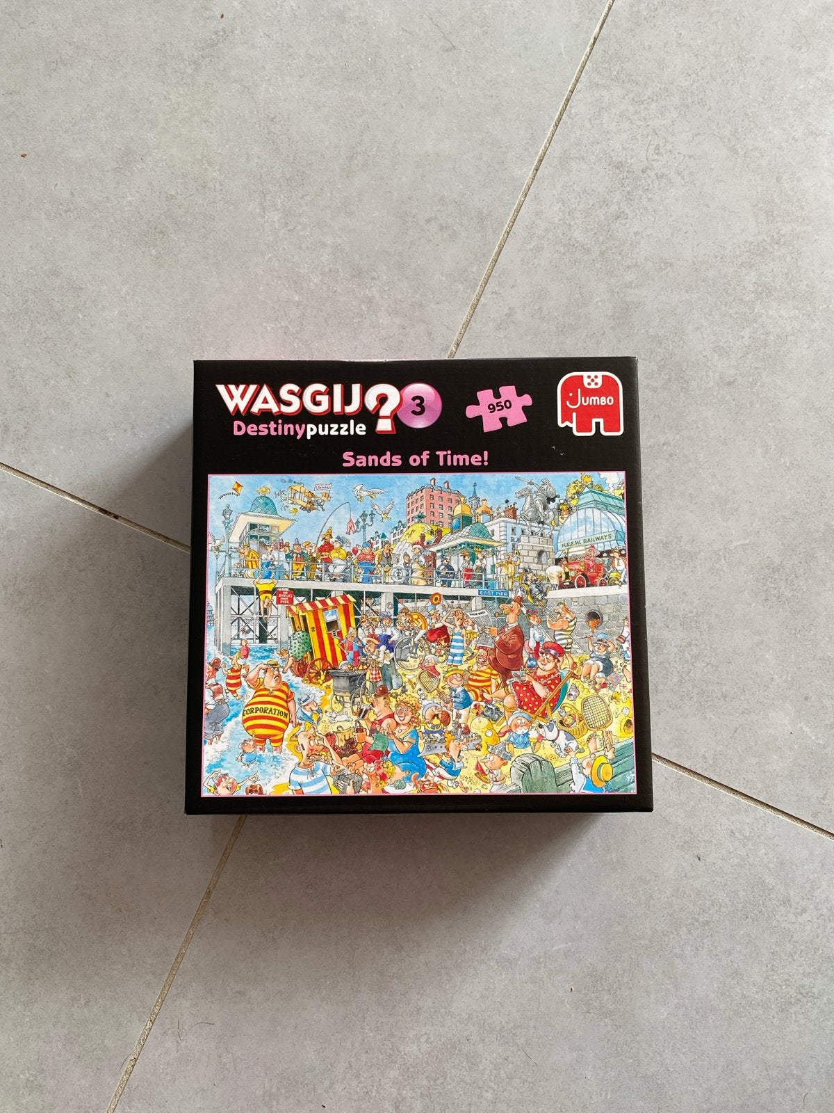 Wasgij? Destiny 3: Sands of Time - 950 stukjes puzzel, Hobby en Vrije tijd, Ophalen of Verzenden, 500 t/m 1500 stukjes, Zo goed als nieuw