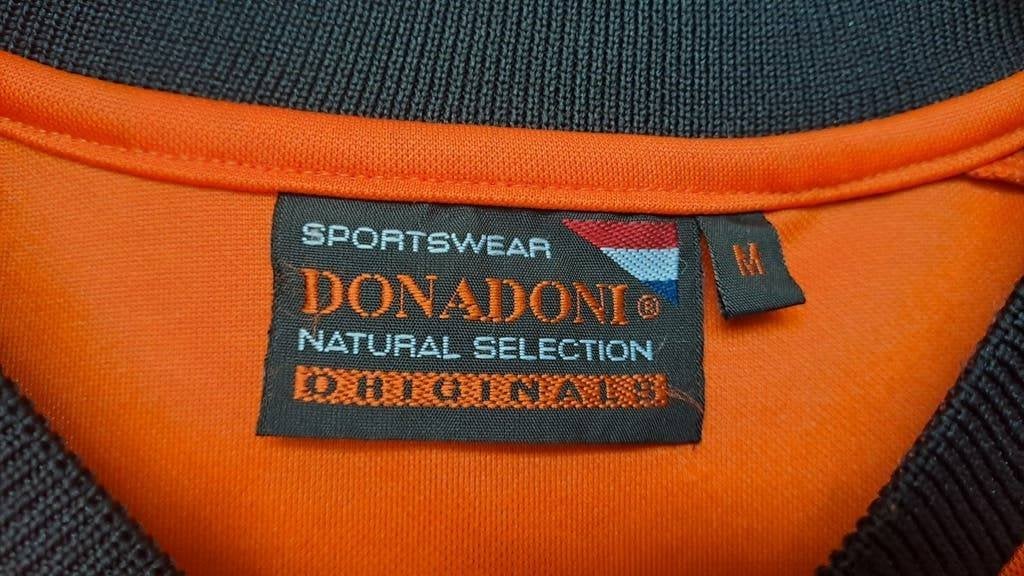 Oranje Donadoni Sportshirt Maat M - Holland Leeuw, Kleding | Heren, Sportkleding, Maat 48/50 (M), Onbekend, Ophalen of Verzenden