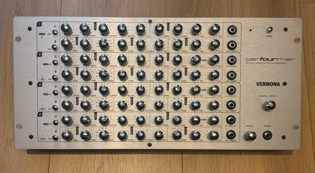Vermona perfourmer mk1, Overige merken, Zo goed als nieuw, Met midi-aansluiting, Overige aantallen