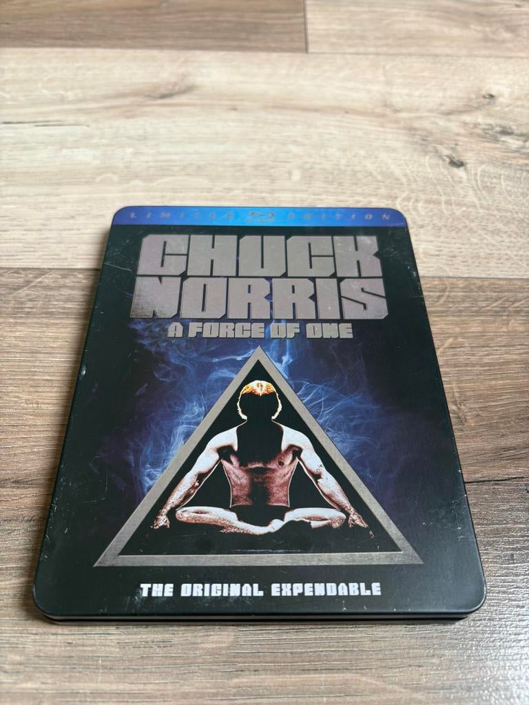 A Force of One blu ray steelbook Chuck Norris NL uitgave, Cd's en Dvd's, Blu-ray, Ophalen of Verzenden, Zo goed als nieuw, Actie