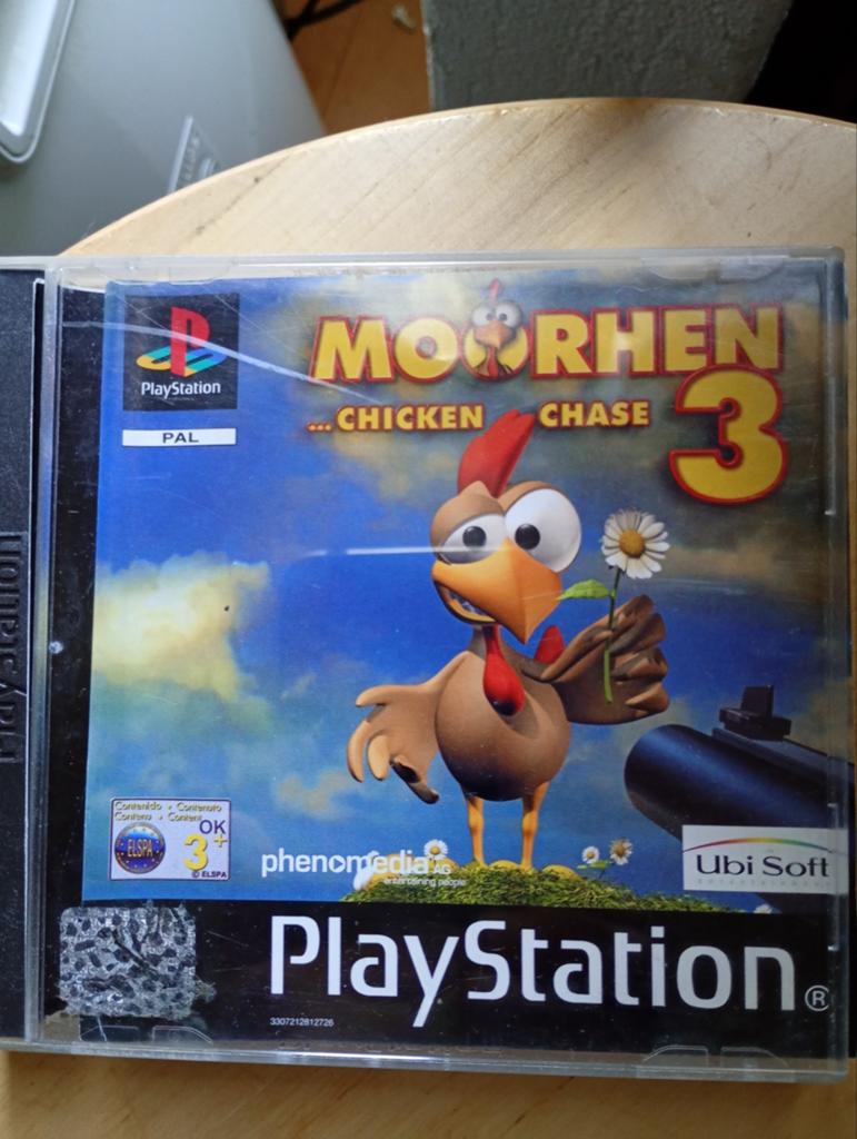 PlayStation 1 games: Moorhen 3, Rayman, Rayman 2, Spelcomputers en Games, Games | Sony PlayStation 1, Gebruikt, Platform, 1 speler