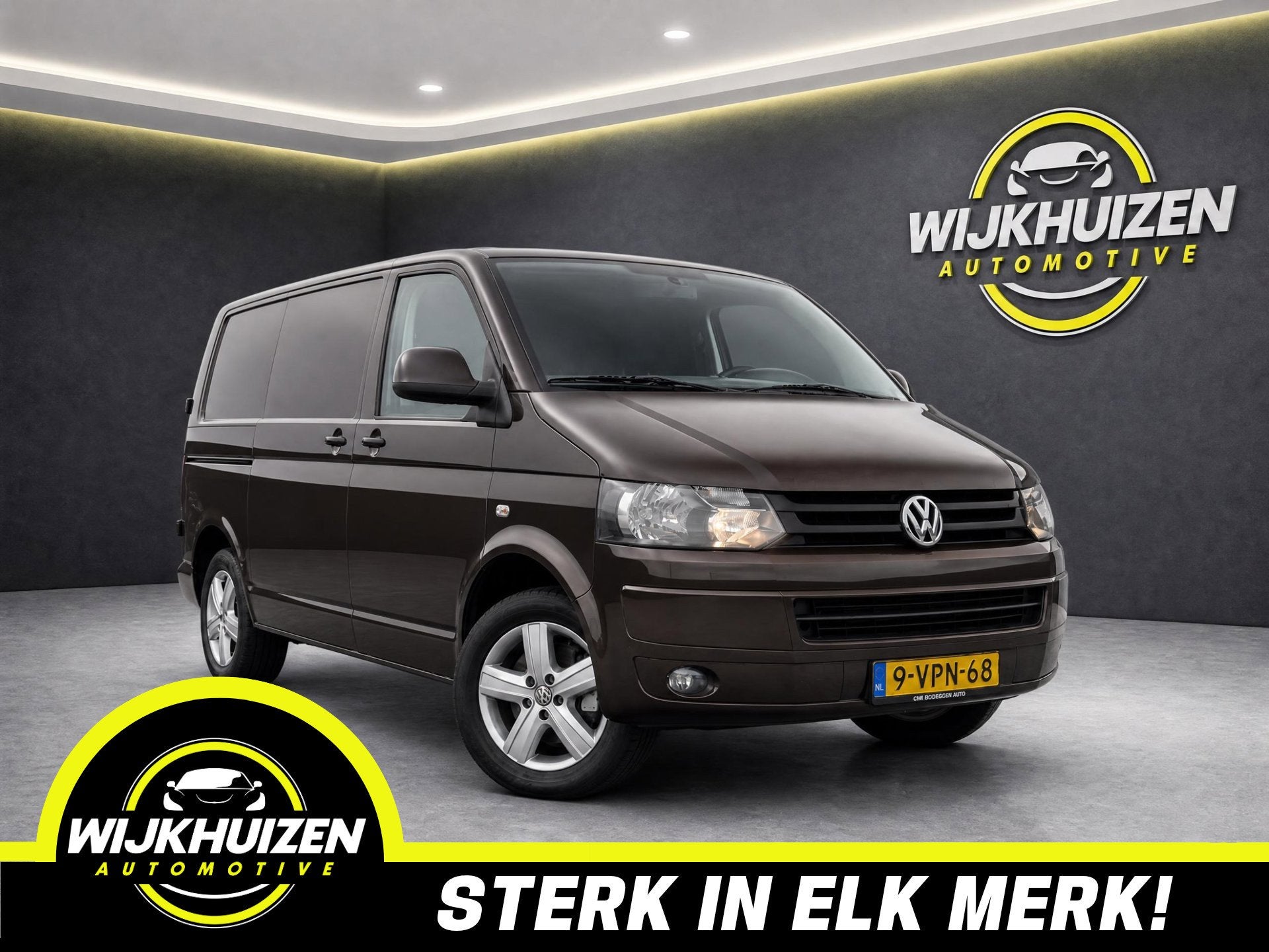 Volkswagen Transporter 2.0 TDI L1H1 DC Highline Automaat met, Auto's, Bestelauto's, Euro 5, Stof, Gebruikt, Zwart