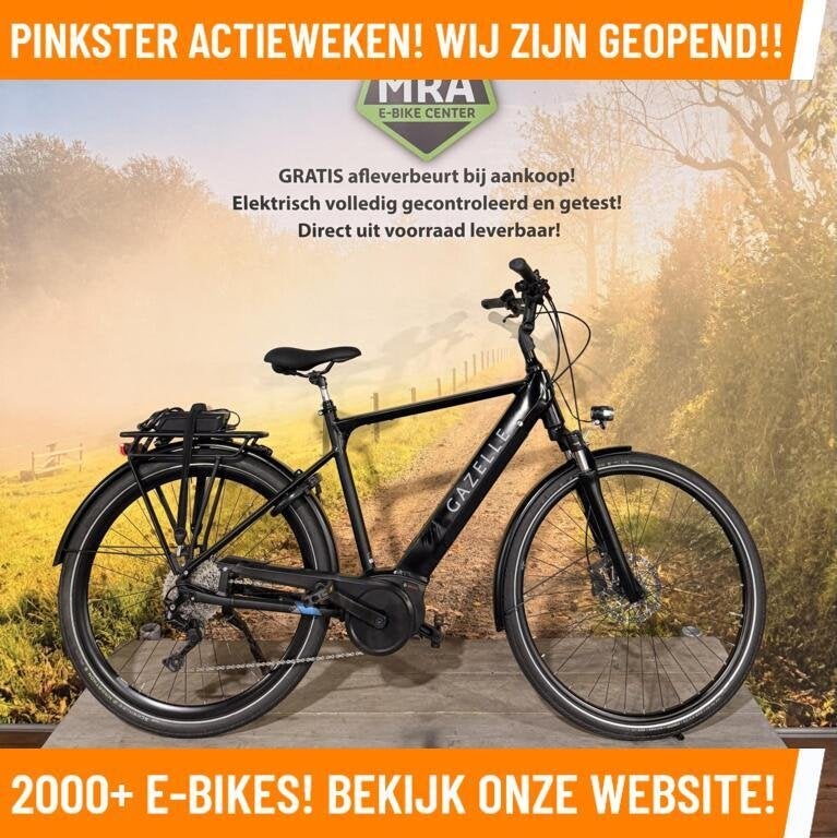 Gazelle T10 BOSCH Miiddenmotor E-Bike in NIEUWSTAAT!, Fietsen en Brommers, Elektrische fietsen, Gazelle, Ophalen of Verzenden