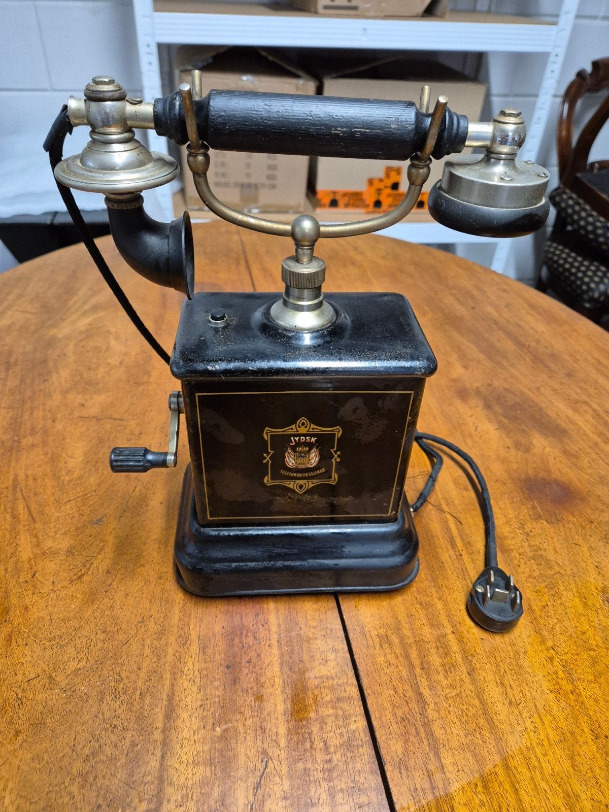Antieke Jydsk Telefoon - Decoratief Verzamelobject, Ophalen