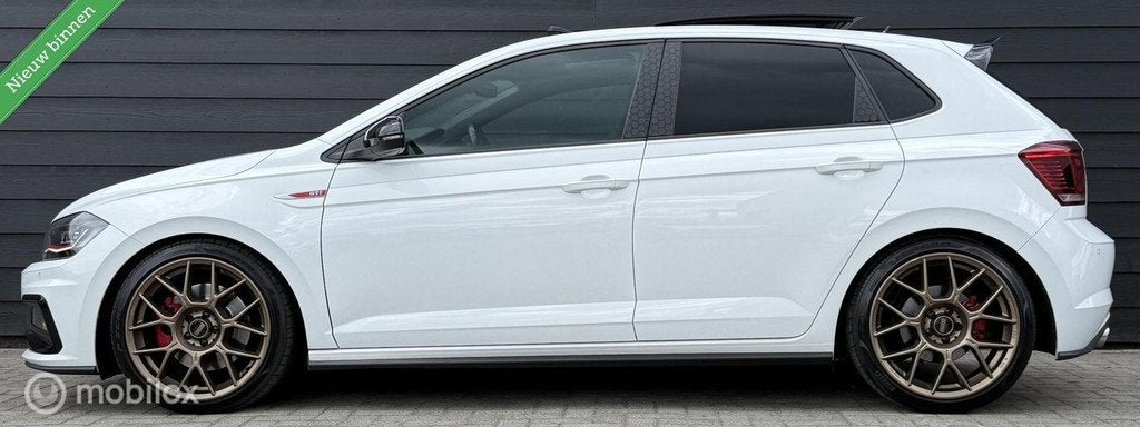 Volkswagen Polo 2.0 TSI GTI DSG Pano.dak/Viritual/LE/Leder/1, Auto's, Volkswagen, Euro 6, 4 cilinders, Wit, Leder