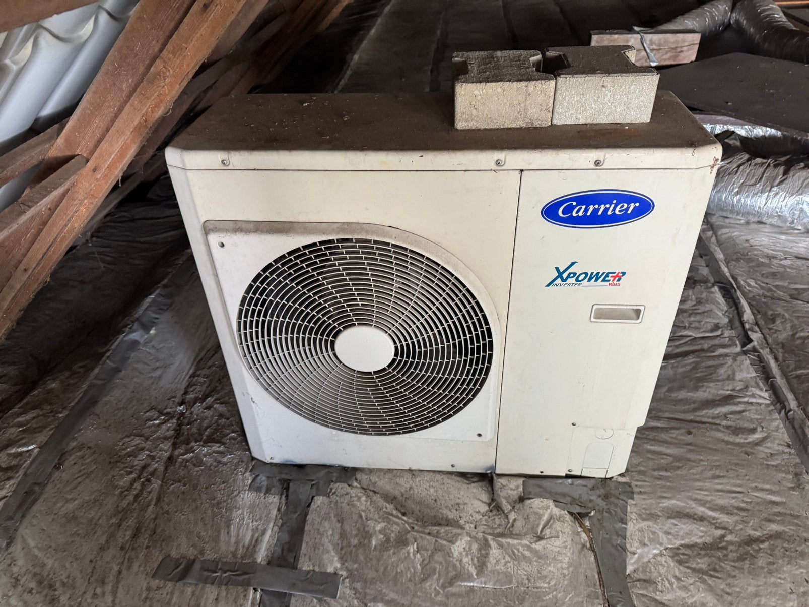 Airco Carrier X Power, Ophalen, 3 snelheden of meer, Afstandsbediening, Gebruikt