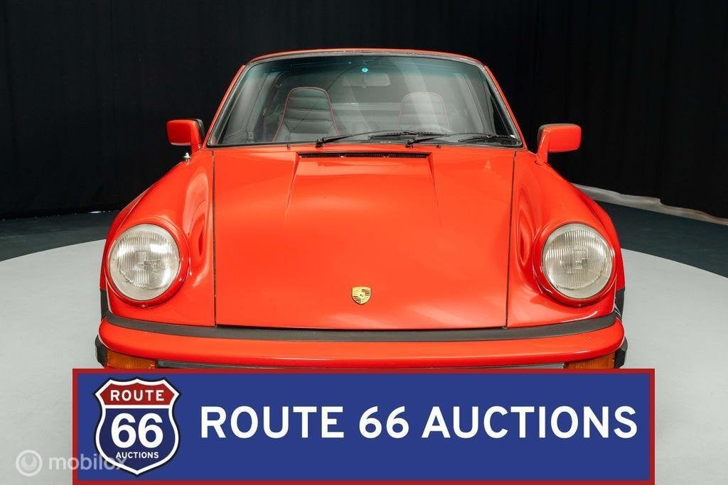 Porsche 911 Targa | 1975 | Route 66 Auctions, Auto's, Overige carrosserieën, Zwart, Bedrijf, Porsche