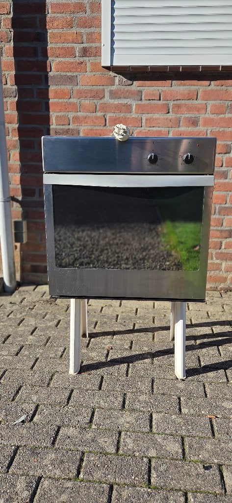 Inbouwoven – nette RVS uitvoering, Witgoed en Apparatuur, Ovens, Ophalen, Whirlpool, Oven, Zo goed als nieuw