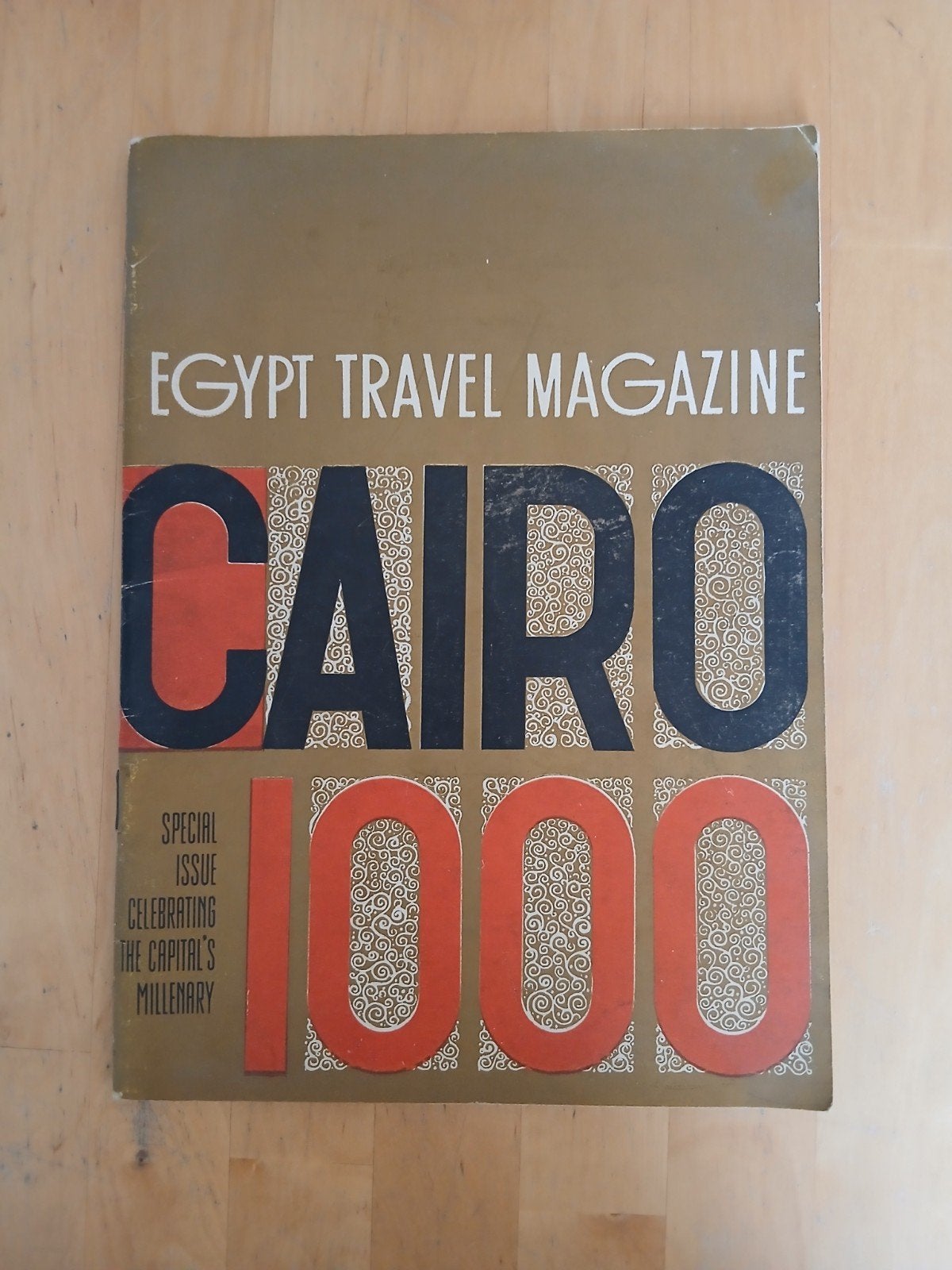 Egypt Travel Magazine - Cairo 1000 (1969), Boeken, Reisgidsen, Gelezen, Overige typen, Europa, Overige merken, Ophalen of Verzenden