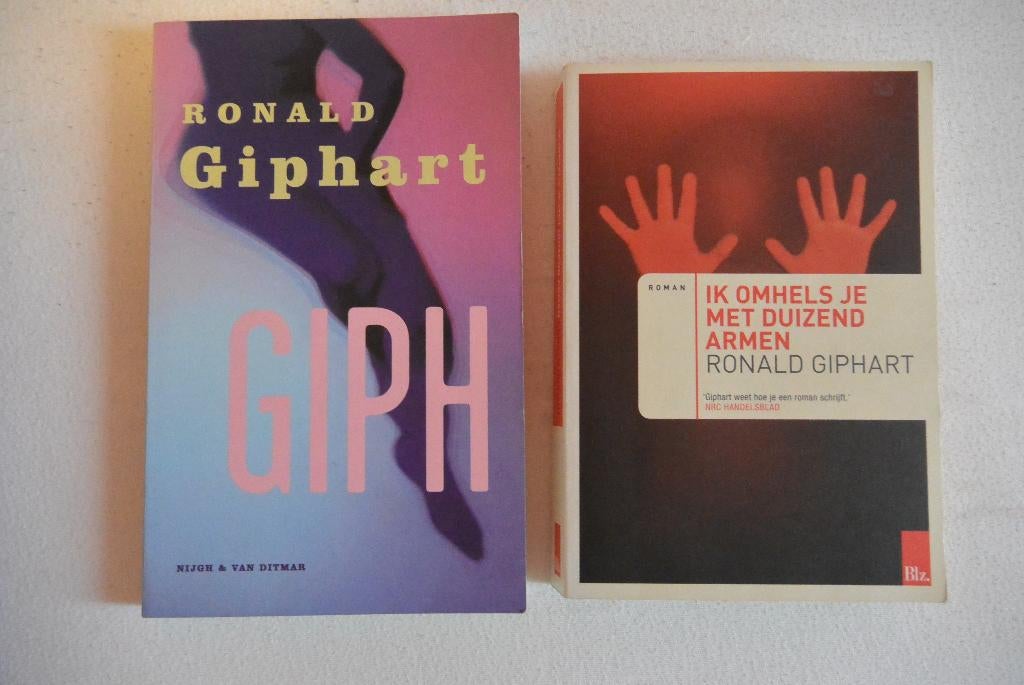 2x Ronald Giphart Ik omhels je met duizend armen Gratis, Ophalen of Verzenden, Gelezen, Ronald Giphart, Nederland