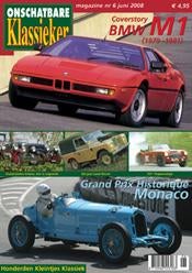 Onschatbare Klassieker nr. 6 2008 Coverstory BMW M1, Ophalen of Verzenden, Nieuw, BMW