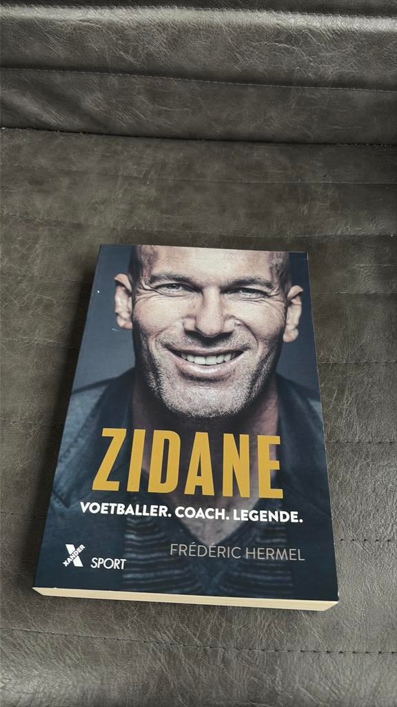 Frédéric Hermel - Zidane, Boeken, Frédéric Hermel, Ophalen of Verzenden, Zo goed als nieuw, Balsport