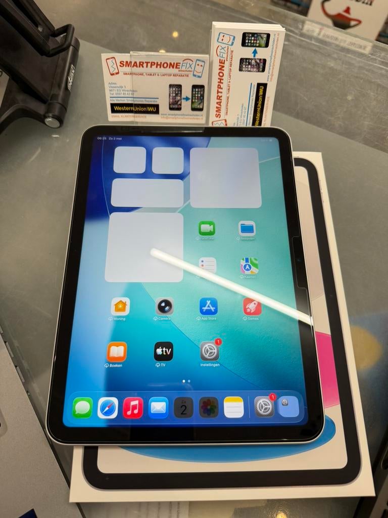 ipad a16 128gb 11inc inc.toetsenbord nieuwstaat+garantie, Apple, Apple, Apple iPad, 11 inch