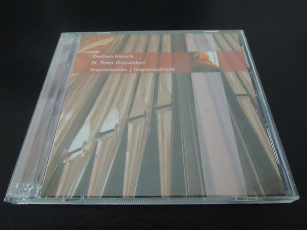 Gerben van Mourik improvisaties orgel 2 cd's, Met libretto, Ophalen of Verzenden, Zo goed als nieuw, Overige typen