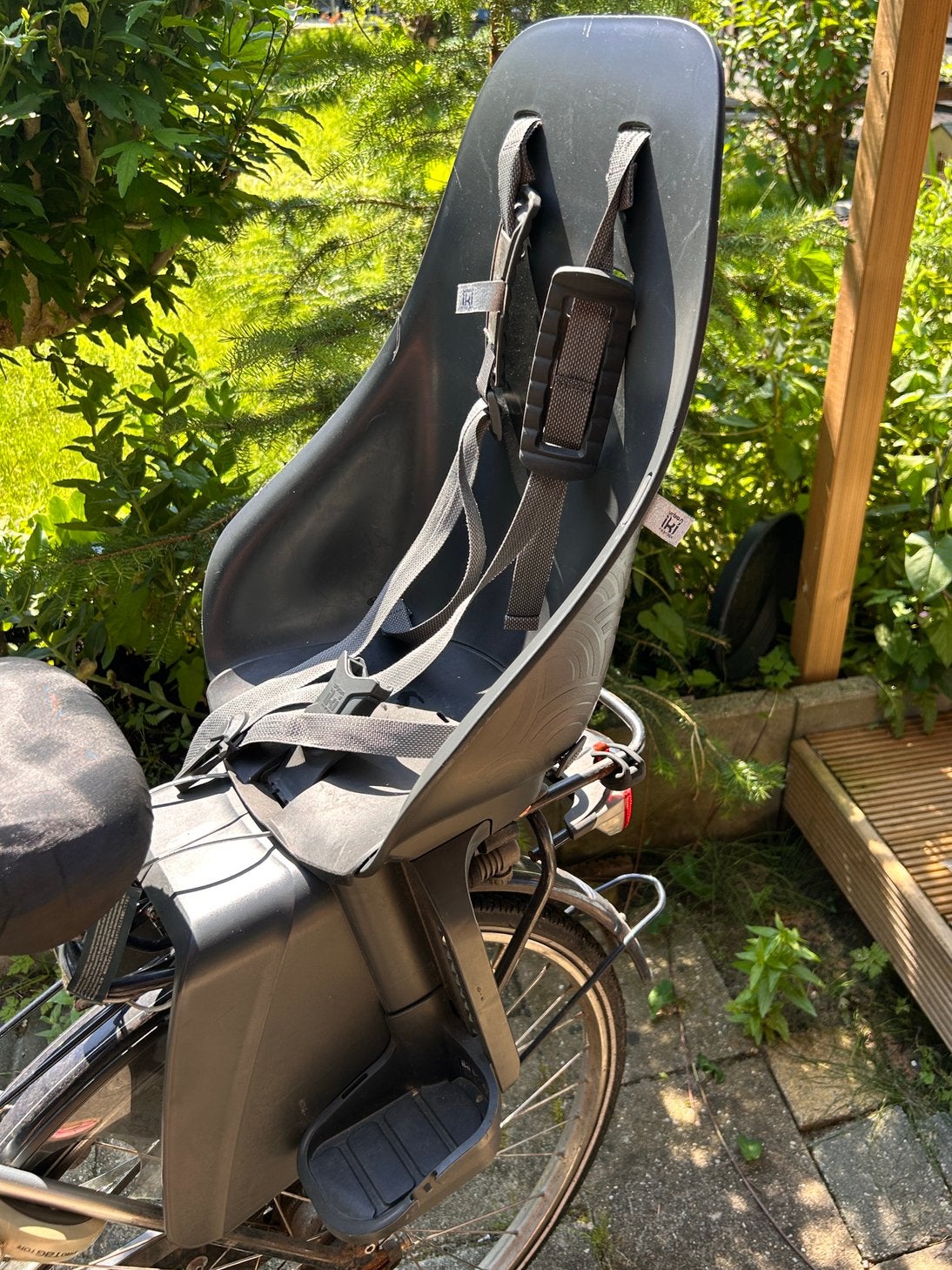 Urban Iki fietsstoeltje achter, Achterzitje, Ophalen, 15 t/m 25 kg, Gebruikt