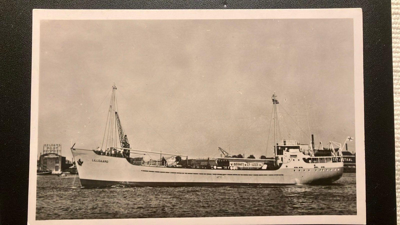 Zaandam Zaanlandsche Scheepsbouw  LILLGAARD, Verzamelen, Ophalen of Verzenden, Voor 1920, Noord-Holland
