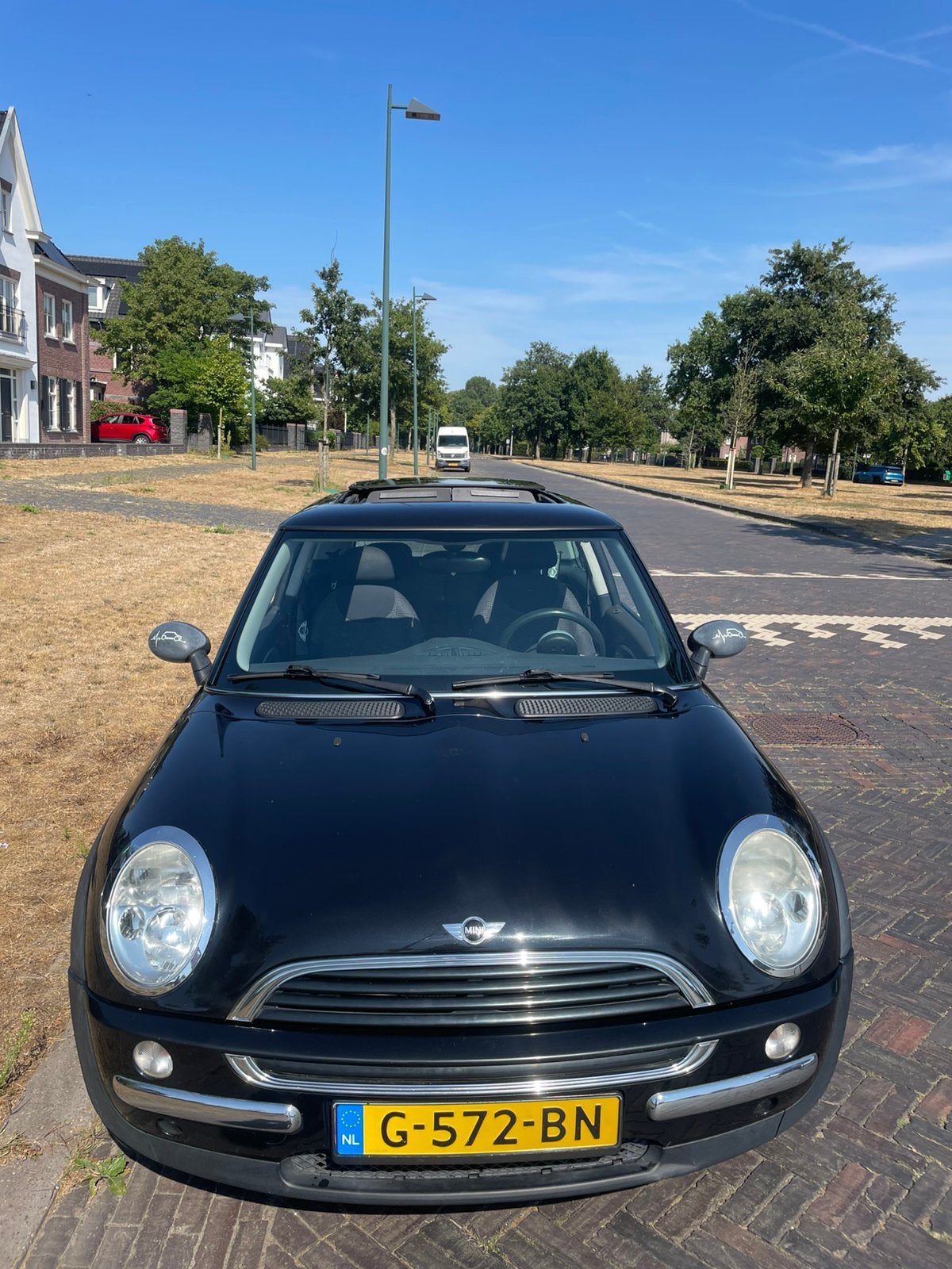 MINI COOPER R50 90PK / 2002/ZWART/SCHUIFDAK/SCHAKEL/LIMITED, Ophalen, Voor, Mini, Bumper