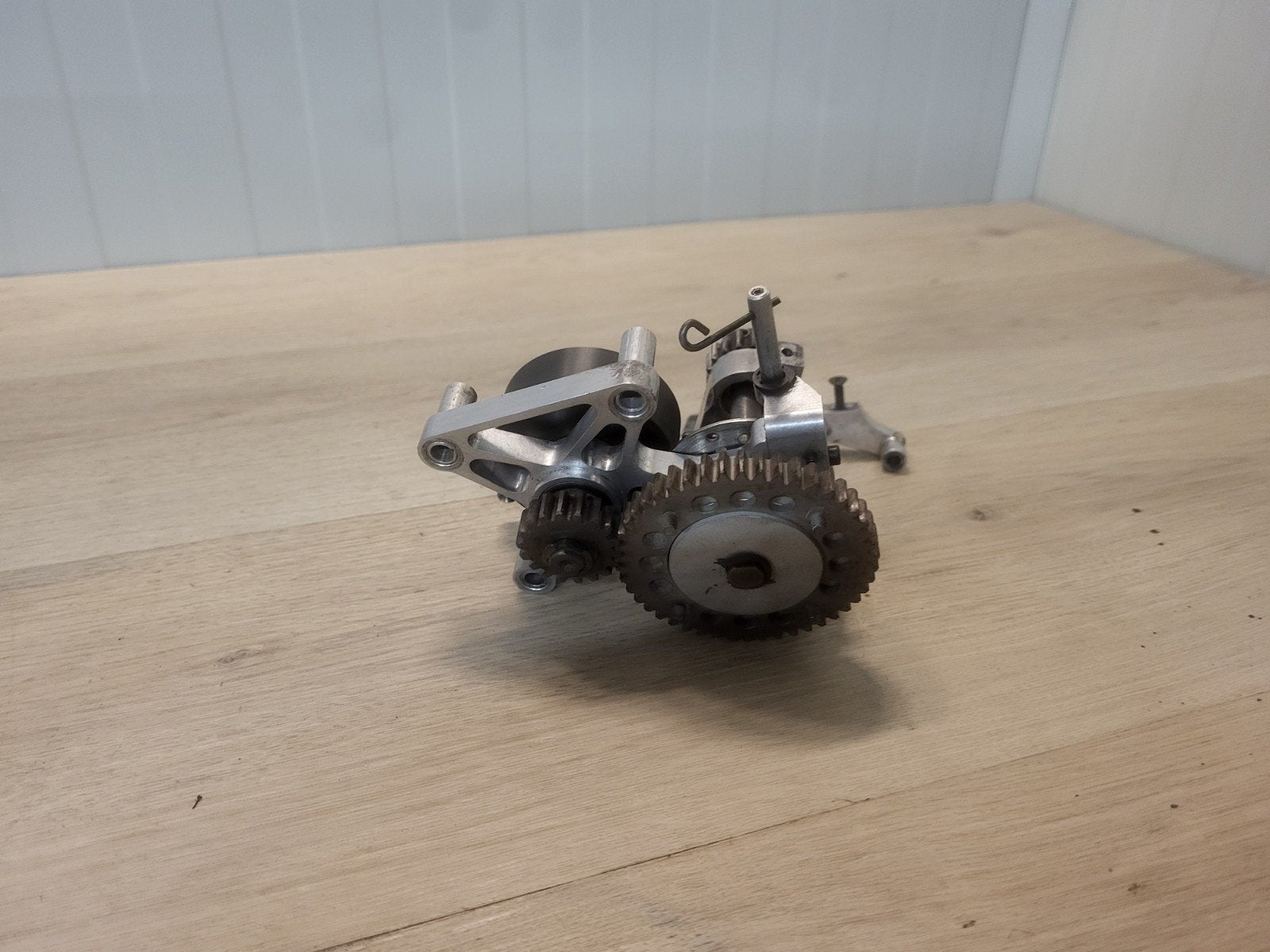 fg aluminium aandrijfplaat, Hobby en Vrije tijd, Modelauto's | 1:5 tot 1:12, Ophalen of Verzenden, Zo goed als nieuw, Auto