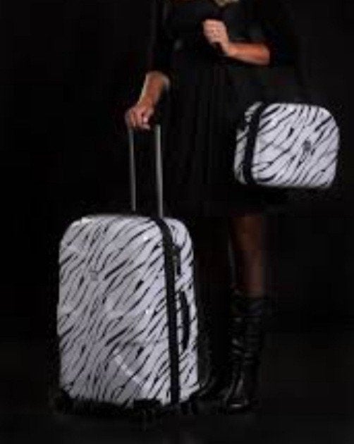 Excl. ontworpen voor next Topmodel hardcase Titan koffer set, 50 tot 60 cm, Hard kunststof, Zo goed als nieuw, 35 tot 45 cm