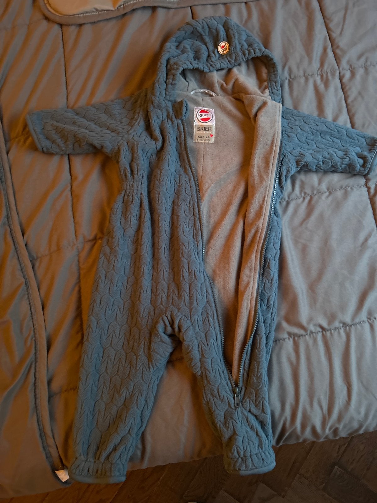 Lodger Skier Baby Pakje Maat 74 - Warm en Comfortabel, Ophalen, Gebruikt, Jongetje of Meisje, Pakje