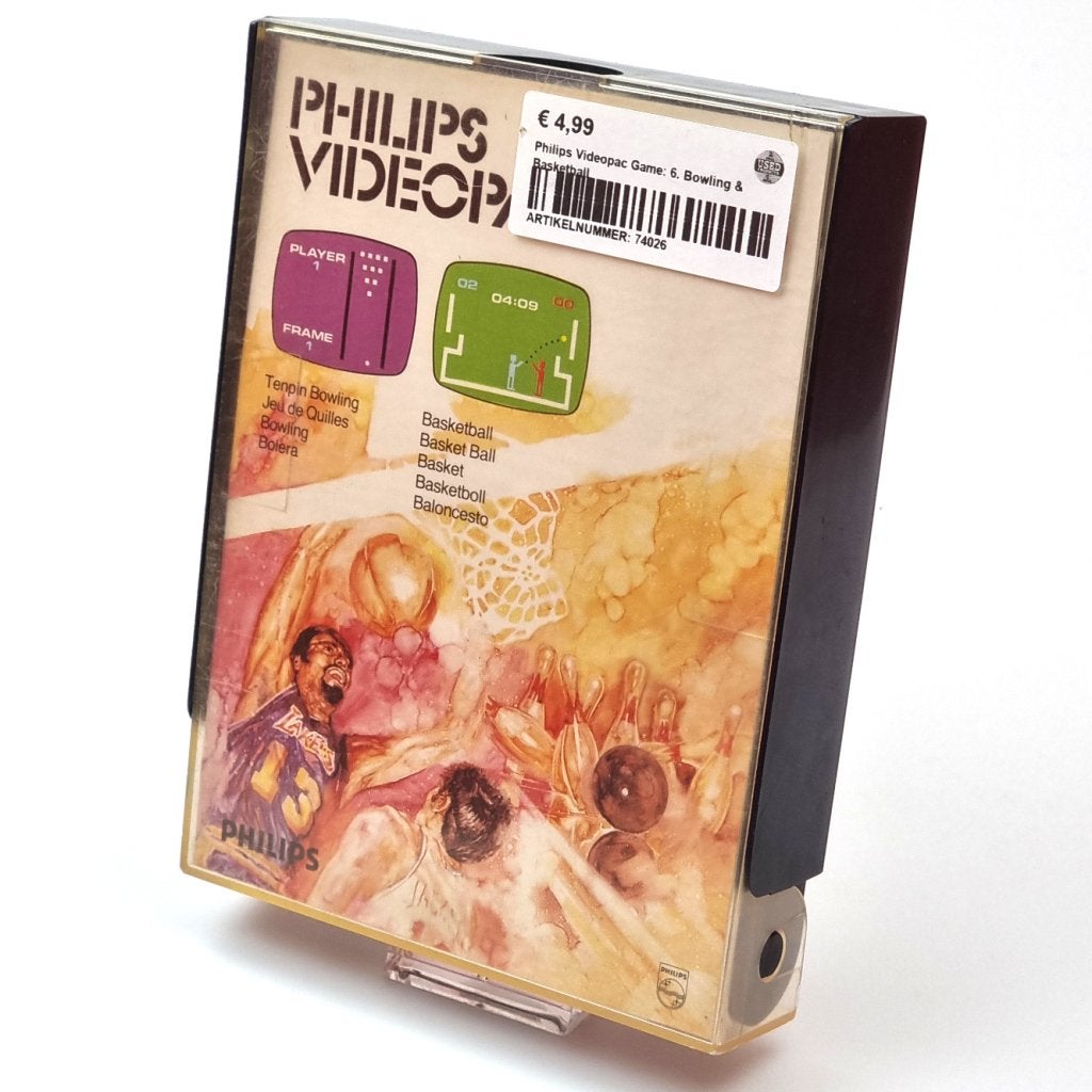 Philips Videopac Game: 6. Bowling & Basketball, Philips, Gebruikt, Support@philips.com, Philips Center
Amstelplein 2
1096 BC Amsterdam
Netherlands