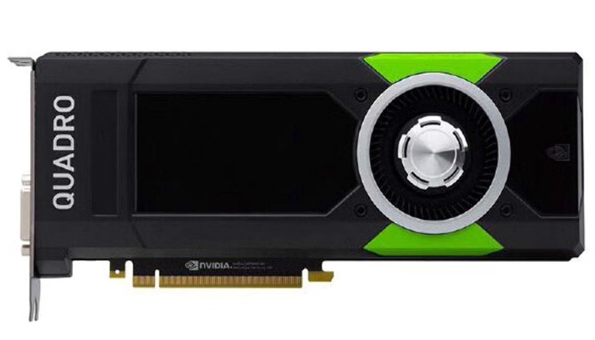 NVIDIA Quadro P5000 16GB GDDR5X Grafische Kaart, PCI-Express 3, Gebruikt, Verzenden, DVI