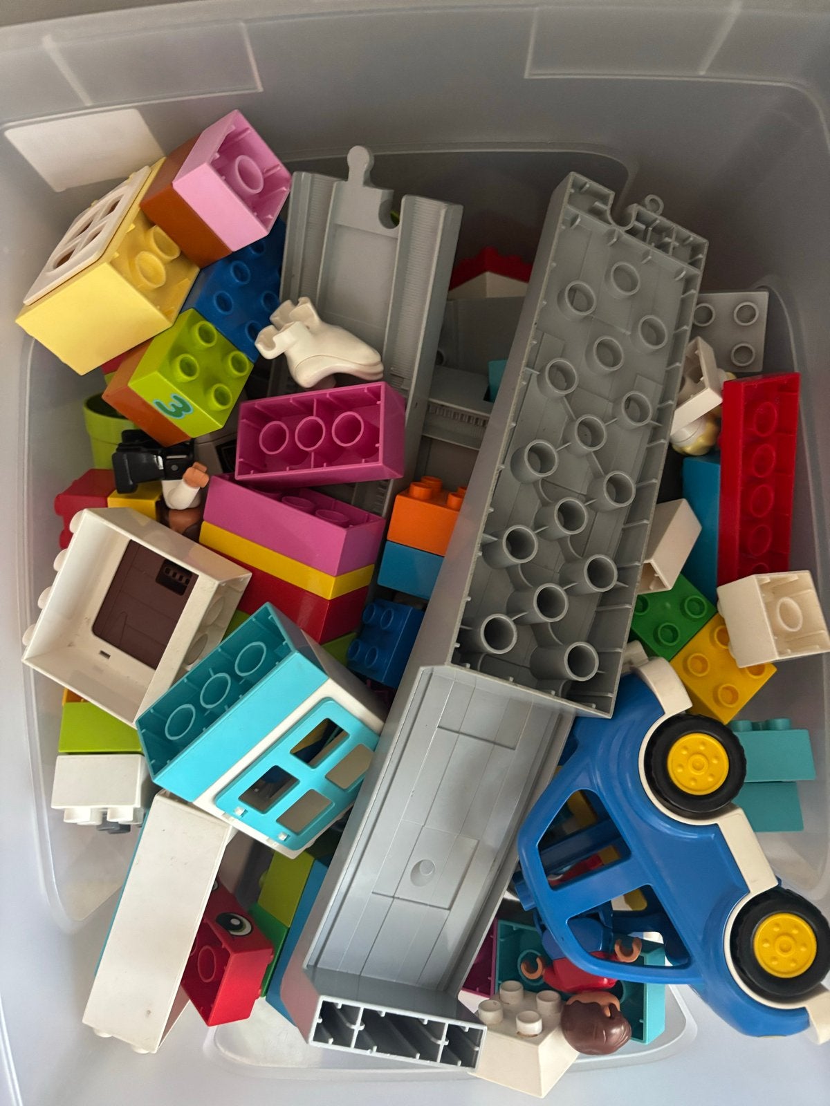 Duplo Trein Baan en Diverse Sets, Ophalen, Gebruikt, Overige merken