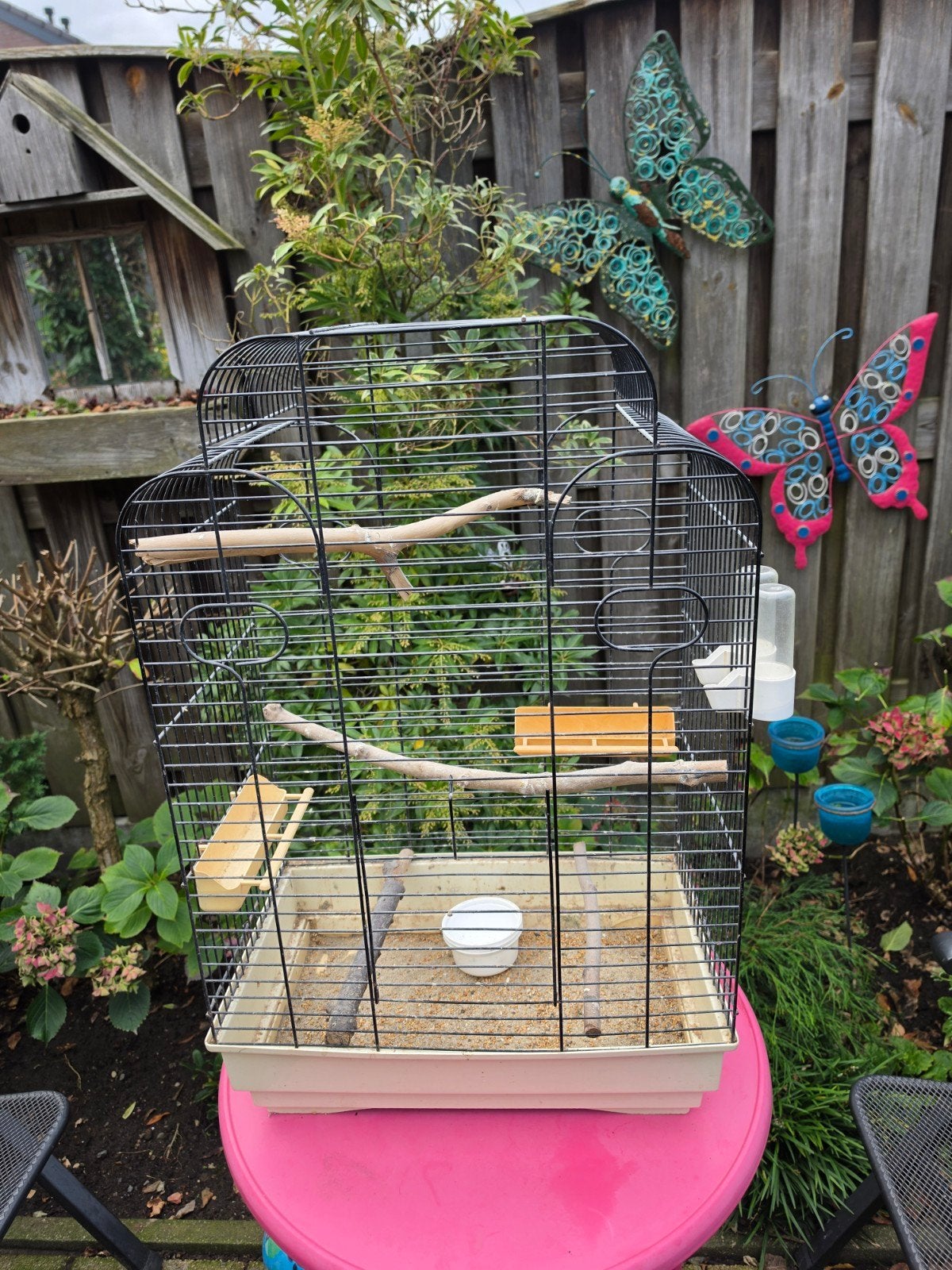 TE KOOP; VOGELKOOI, Ophalen, Metaal, Vogelkooi