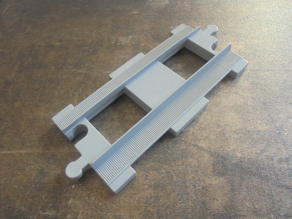 Lego Duplo Train Track Straight (zie foto's) 4, Ophalen of Verzenden, Gebruikt, Losse stenen, Duplo