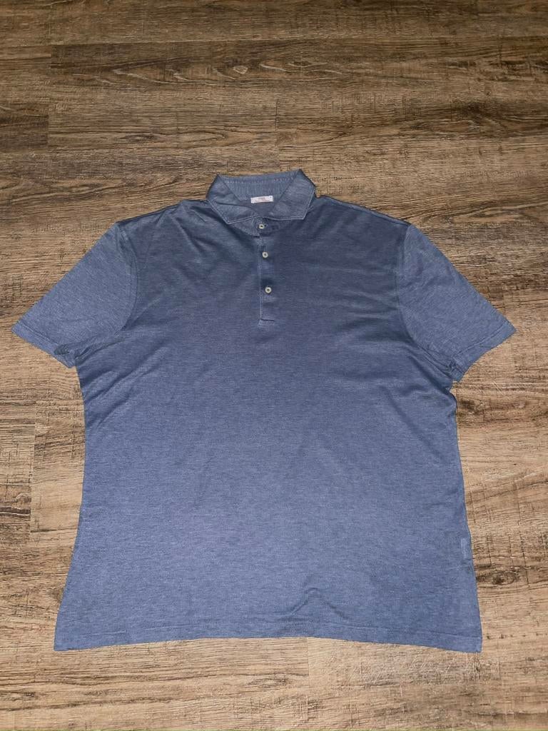OGER heren donker blauw basic korte mouwen polo shirt mt 58, Kleding | Heren, Ophalen of Verzenden, Zo goed als nieuw, Maat 56/58 (XL)