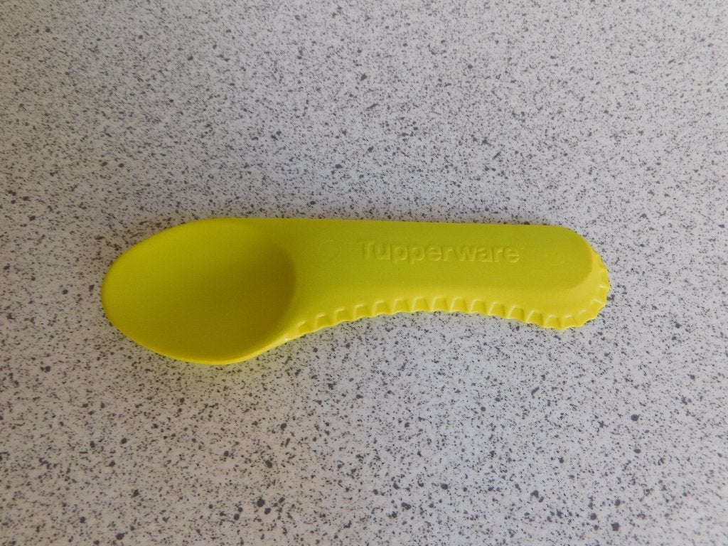Tupperware Keukenhulpje Kiwi lepel Lime, Ophalen of Verzenden, Zo goed als nieuw, Overige typen