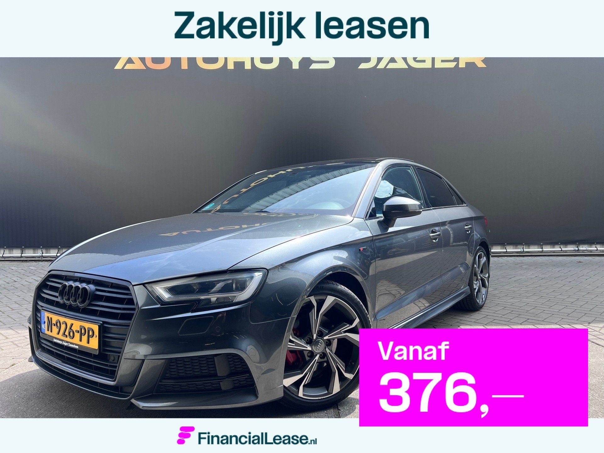 Audi A3 Limousine 35 TFSI CoD Advance Sport - 3x S Line - Pa, Stof, 4 cilinders, 150 pk, Bedrijf