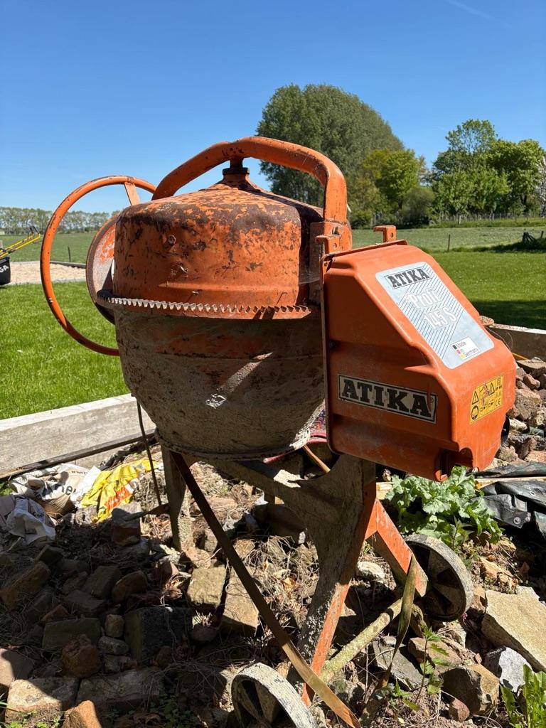 Betonmolen Atika profi 145 S, Ophalen, Gebruikt