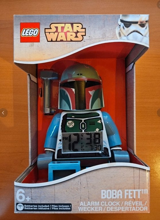 LEGO Star Wars - Boba Fett Alarm Clock 5000249, Star Wars, Lego, Overige typen, Nieuw