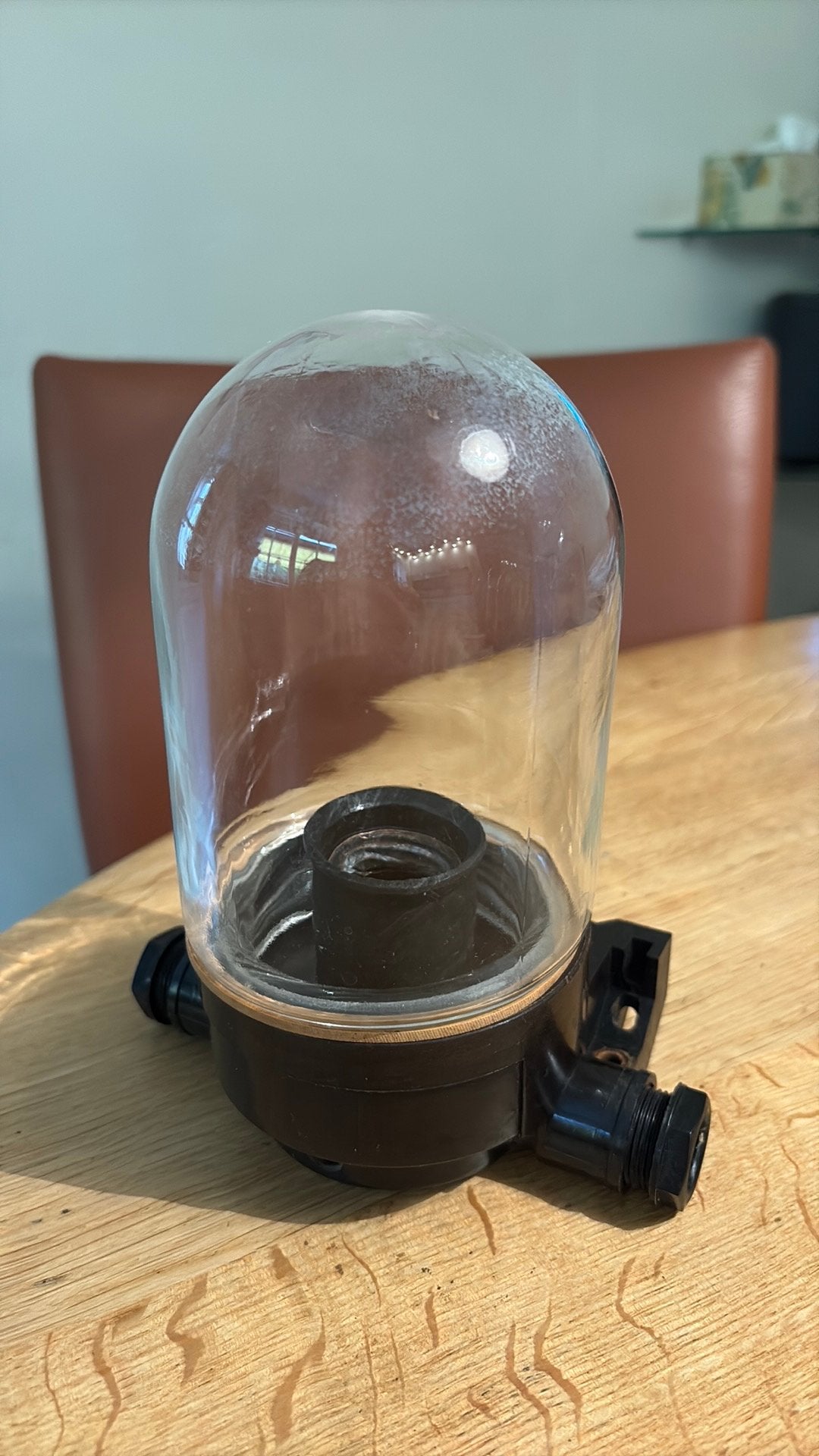 Te koop oude stallamp bakeliet stolpmodel, Ophalen of Verzenden, Gebruikt, Overige typen