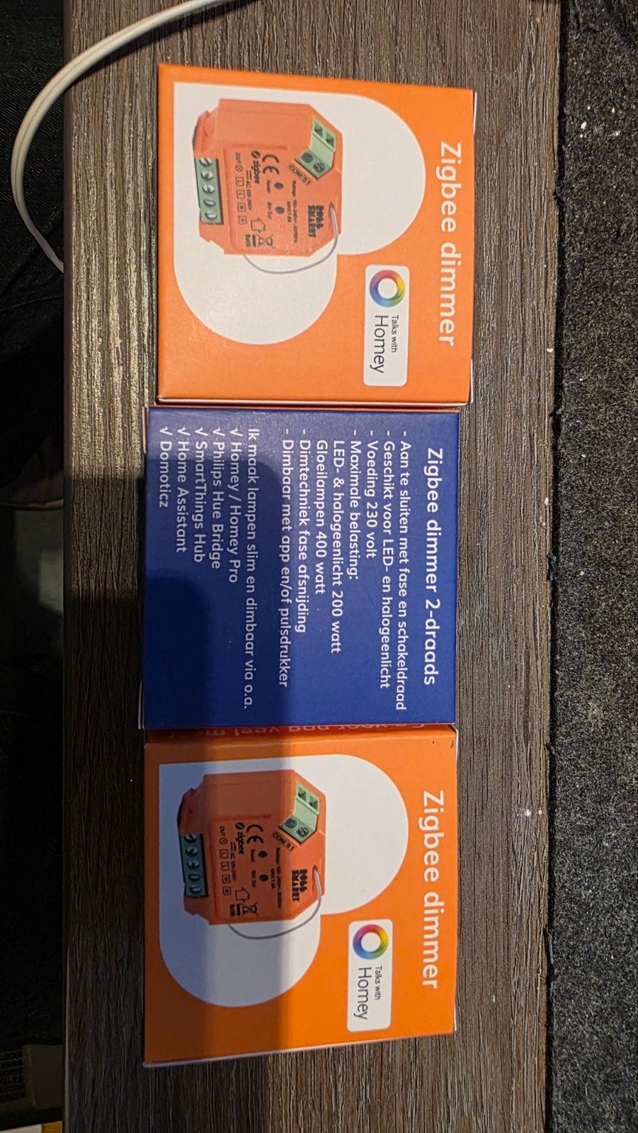 Nieuwe Zigbee dimmer 2-draads voor slimme verlichting, Dimbaar, Ophalen, Nieuw