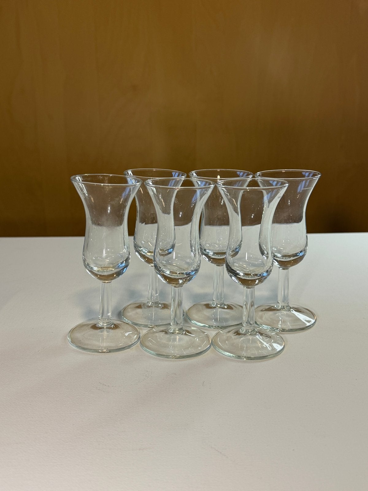 Set van 6 glazen likeurglazen / sherryglazen, Ophalen of Verzenden, Zo goed als nieuw