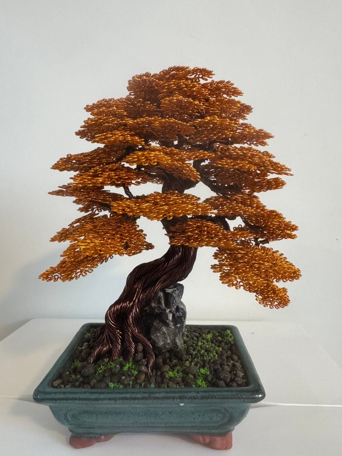 Japandi Bonsai / Wire Tree – Metaaldraad – Handmade – Nieuw, Verzenden