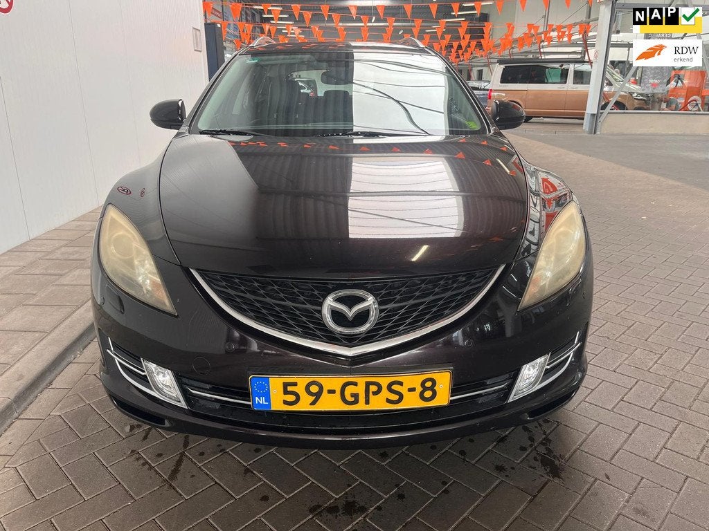 Mazda 6 Sportbreak 2.5 S-VT GT-M, Auto's, Mazda, 4 cilinders, 6 sportbreak, Leder en Stof, Origineel Nederlands