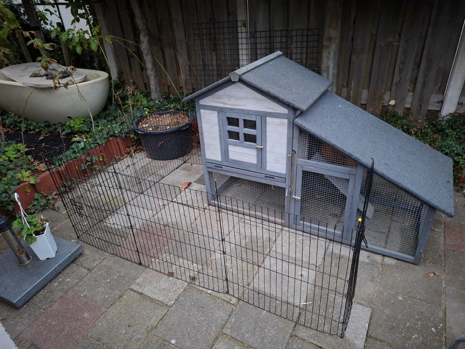 leuk konijnen/cavia hok met 2 etages + buitenren, Ophalen, Rat, 90 cm of meer, Hok