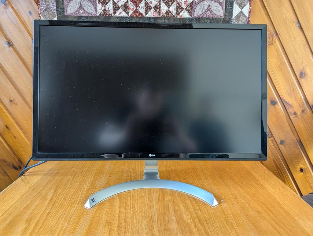 LG 27UD59-B 27" 4k
monitor, Gebruikt, IPS, LG Electronics, Ultra HD (4K)
