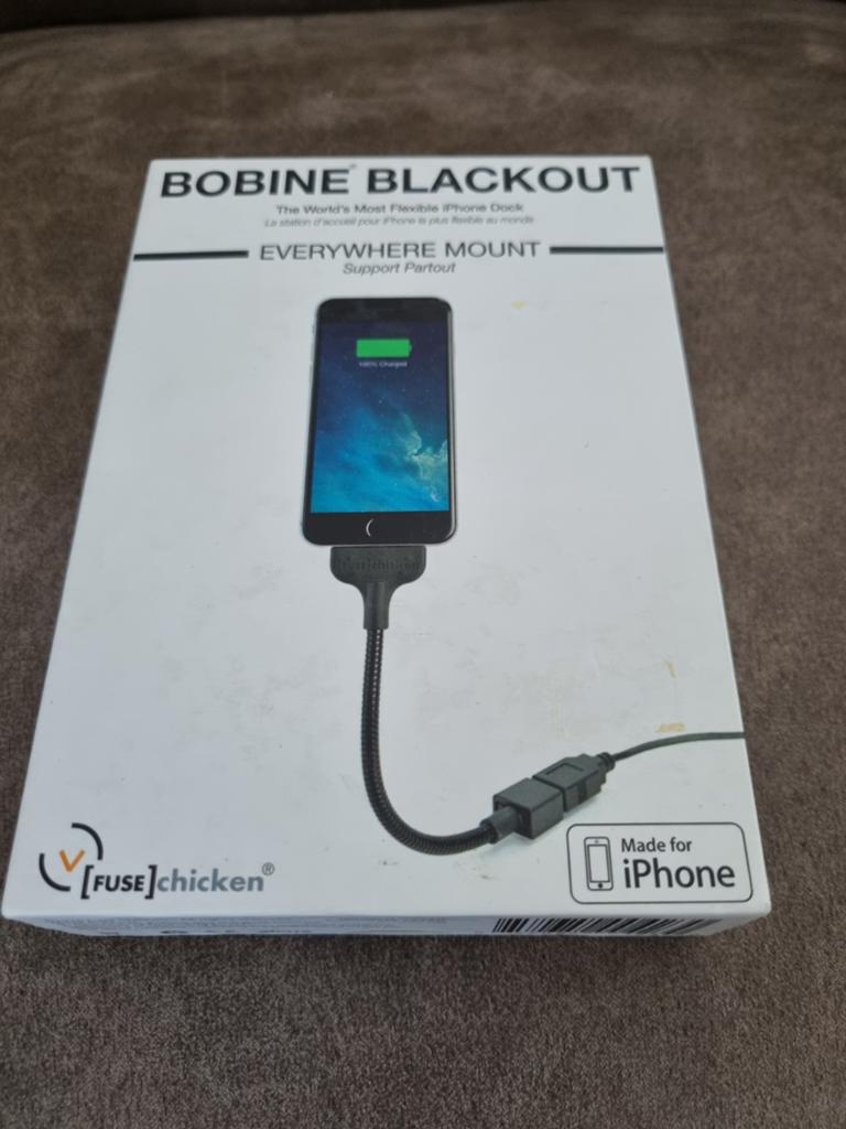 Bobine Blackout Everywhere Mount voor iPhone, Telecommunicatie, Ophalen of Verzenden, Nieuw, Snoer of kabel, Apple iPhone