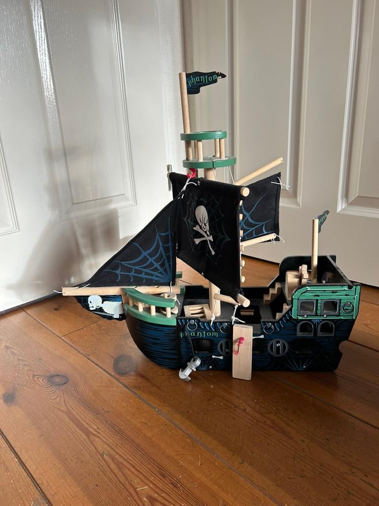 Houten piratenschip, Ophalen of Verzenden, Zo goed als nieuw, Overige typen