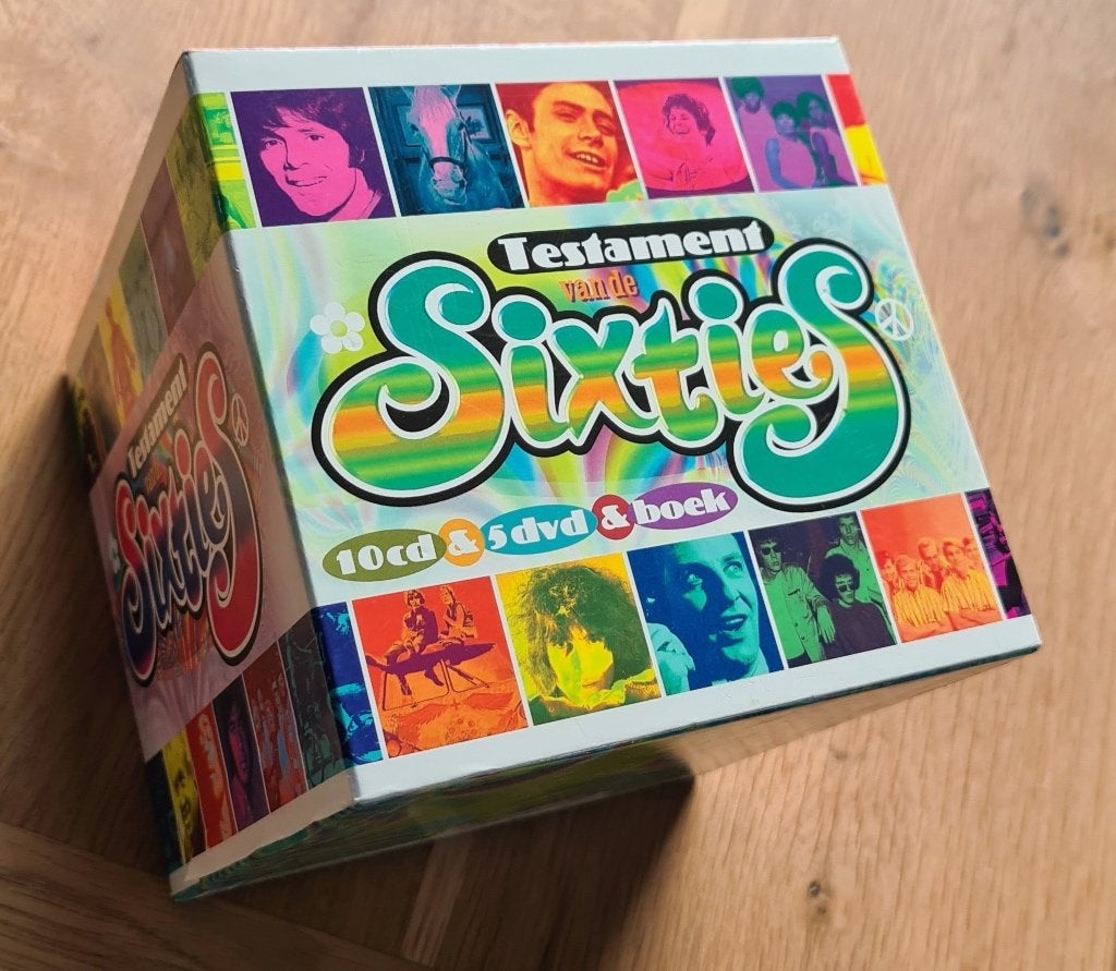 TESTAMENT VAN DE SIXTIES - Boxset 10CDs & 5DVDs, Boxset, Pop, Ophalen of Verzenden, Zo goed als nieuw