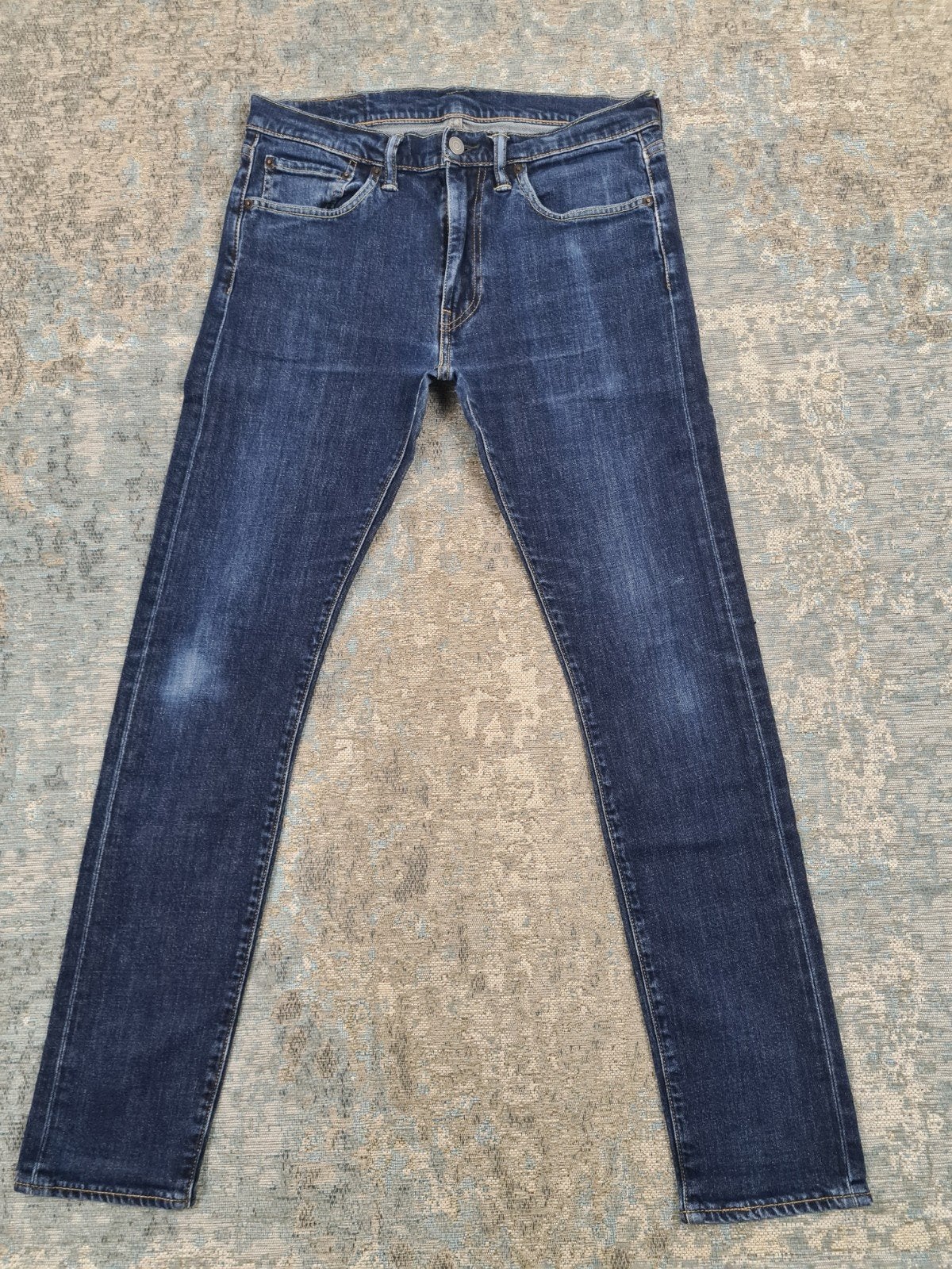 Levi's 519 W33 L32 Skinny STRETCH Bronno3332 Blauw, Blauw, Levi Strauss Nederland, Ophalen of Verzenden, Zo goed als nieuw