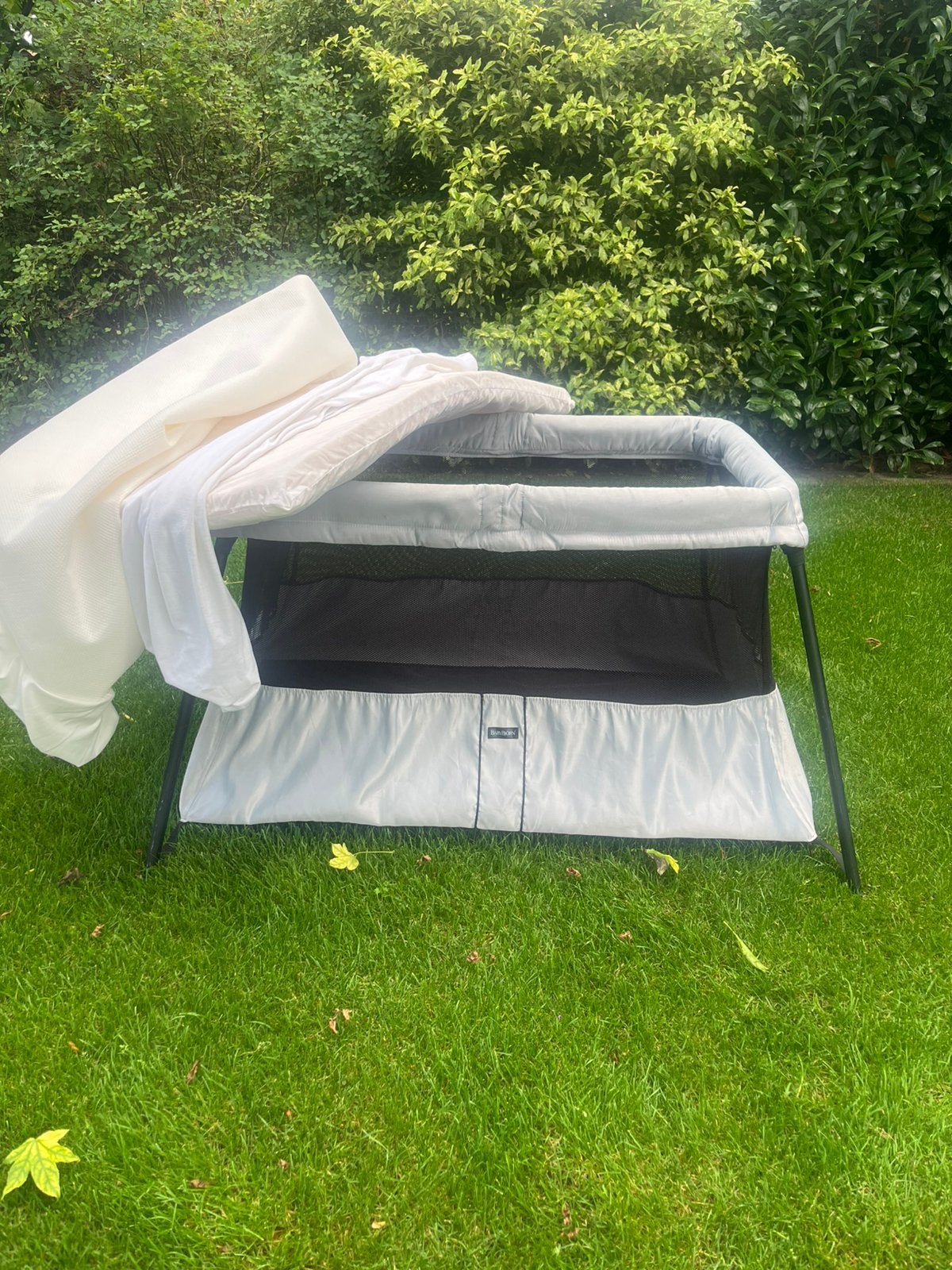 BabyBjörn Campingbedje, Reisbedje, Kinderen en Baby's, Babywiegjes en Ledikanten, Ophalen of Verzenden, Zo goed als nieuw, Reisbedje