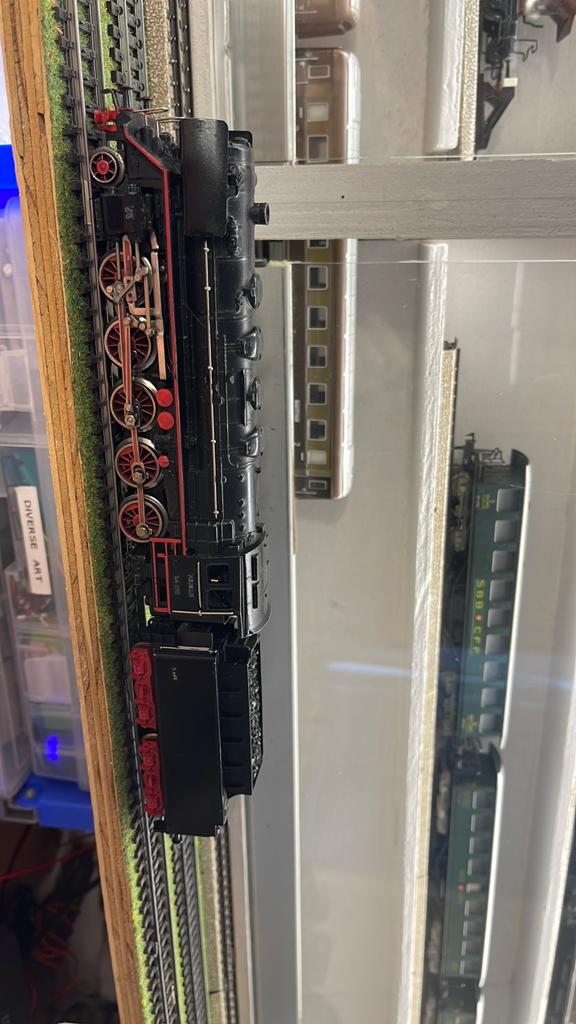 Super mooie stoomlocomotief de BR 44 analoog, Hobby en Vrije tijd, Wisselstroom, Locomotief, Ophalen of Verzenden, Zo goed als nieuw
