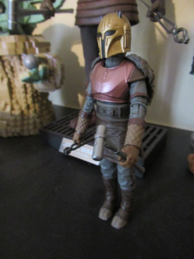 Star Wars The ARMORER (the mandalorian) 6 inch Black Series, Ophalen of Verzenden, Zo goed als nieuw, Actiefiguurtje