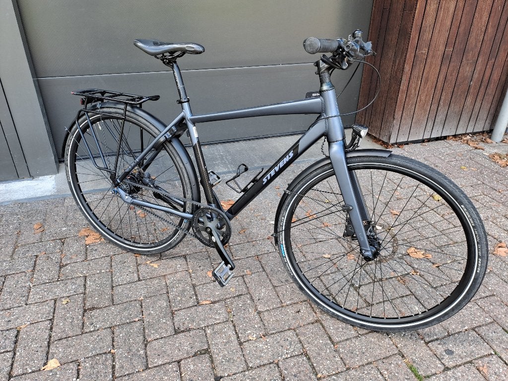 Stevens Courier Luxe, Nex 8, schijfremmen, Belt etc...als Nw, Versnellingen, 49 tot 53 cm, Zo goed als nieuw, Schijfrem